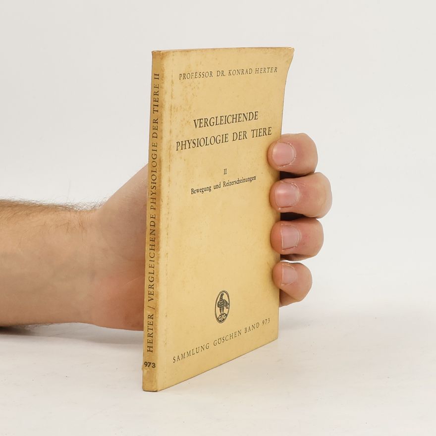 Konrad Herter Vergleichende Physiologie der Tiere II
