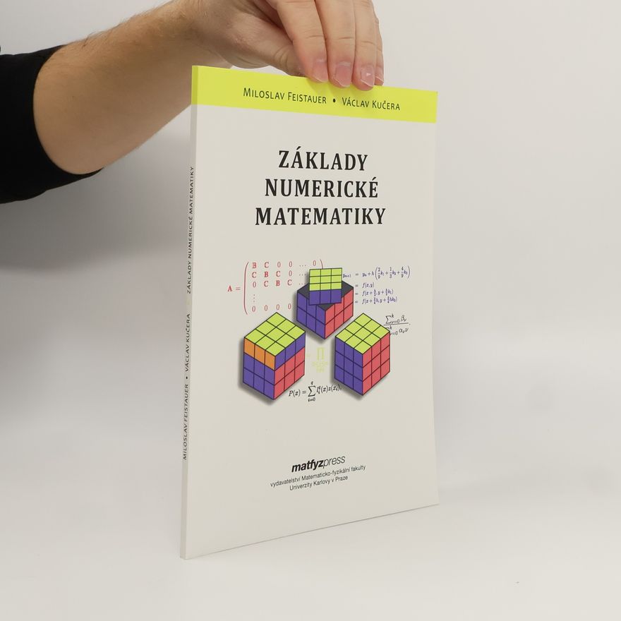 Miloslav Feistauer Základy numerické matematiky