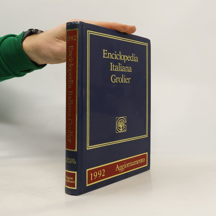 Collectif d'auteurs Enciclopedia Italiana Grolier 1992