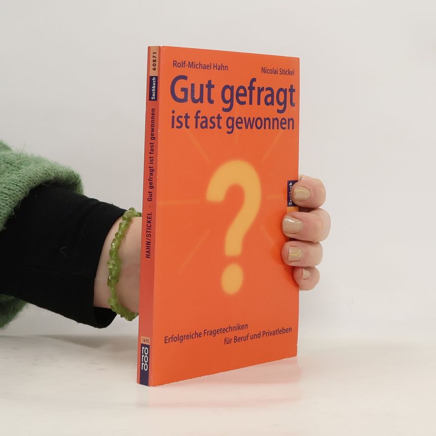Nicolai Stickel Gut gefragt ist fast gewonnen