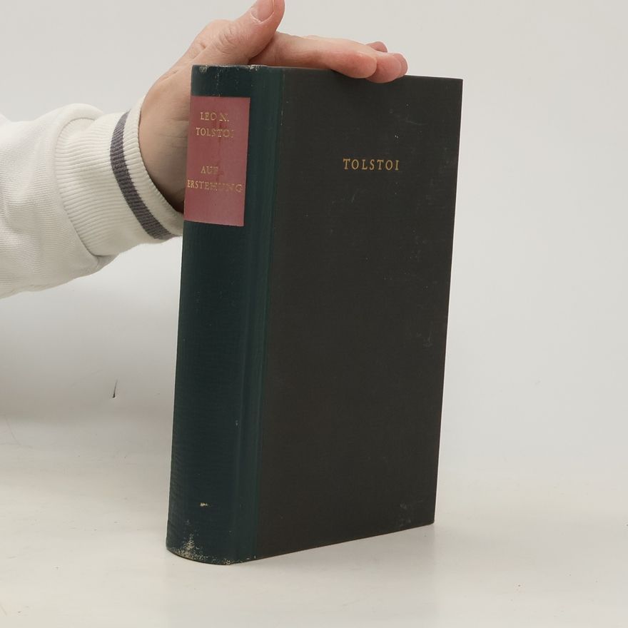 Lew Nikolajewitsch Tolstoi Auf Erstehung