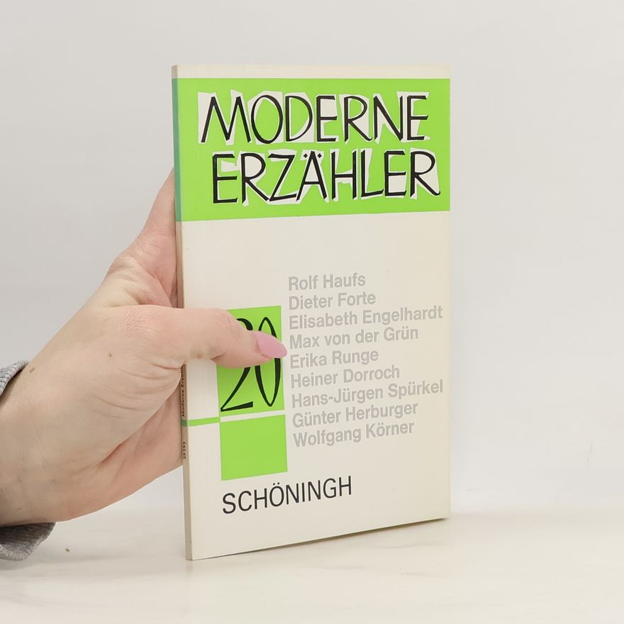 Rolf Haufs Moderne Erzähler