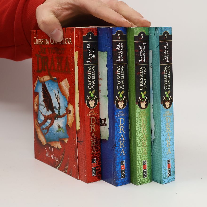 Cressida Cowell Jak vycvičit draka 1-4 BOX