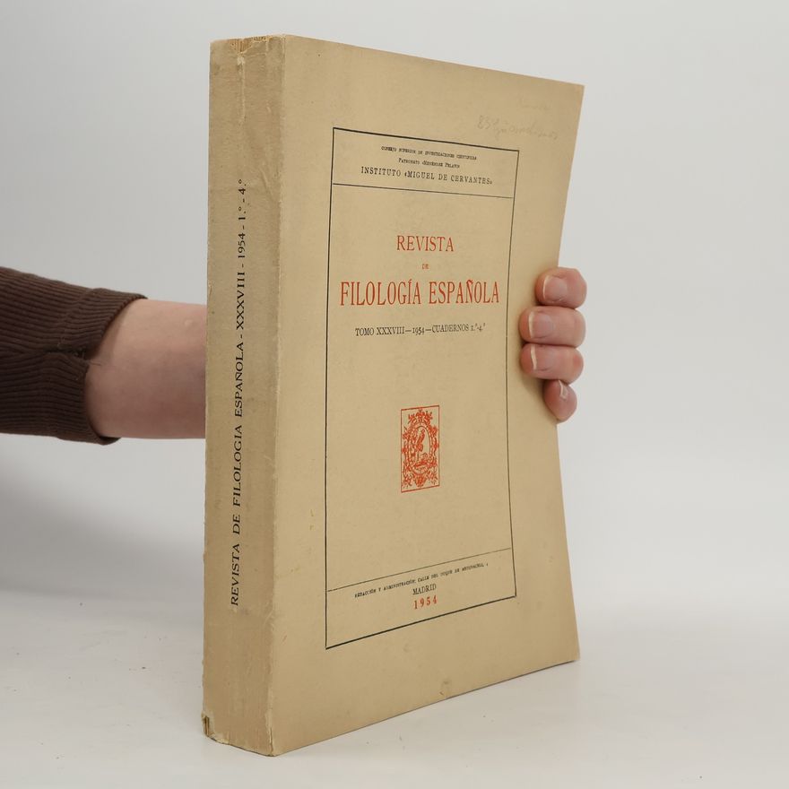 Autorenkollektiv Revista de Filología Española