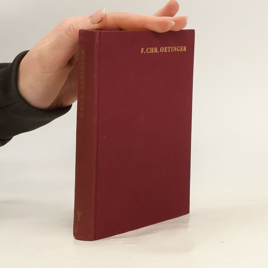 Friedrich Christoph Oetinger Inquisitio in sensum communem et rationem