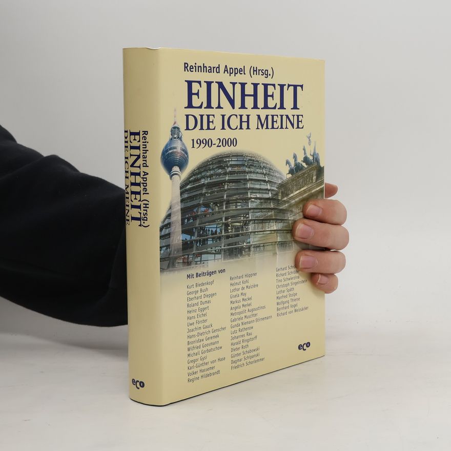 Reinhard Appel Einheit die ich meine 1990-2000