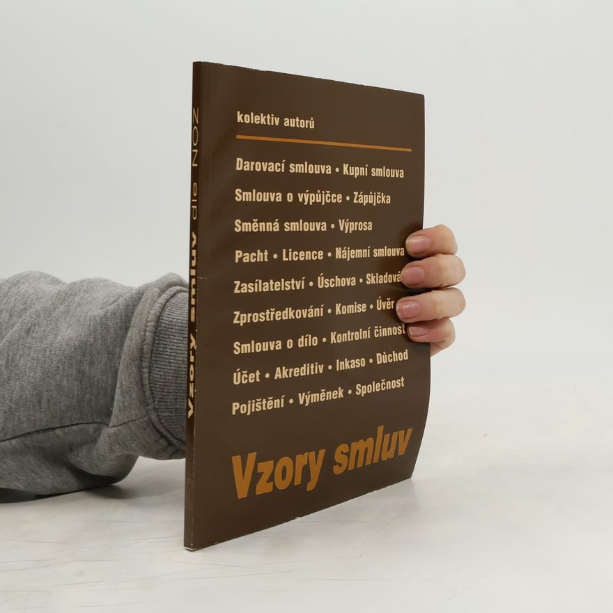 Kolektiv autorů Vzory smluv