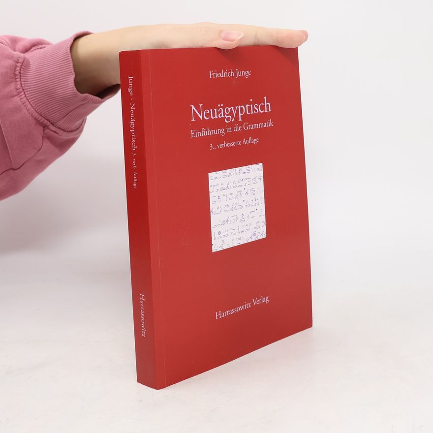 Friedrich Junge Einführung in die Grammatik des Neuägyptischen - 3., verbesserte Auflage