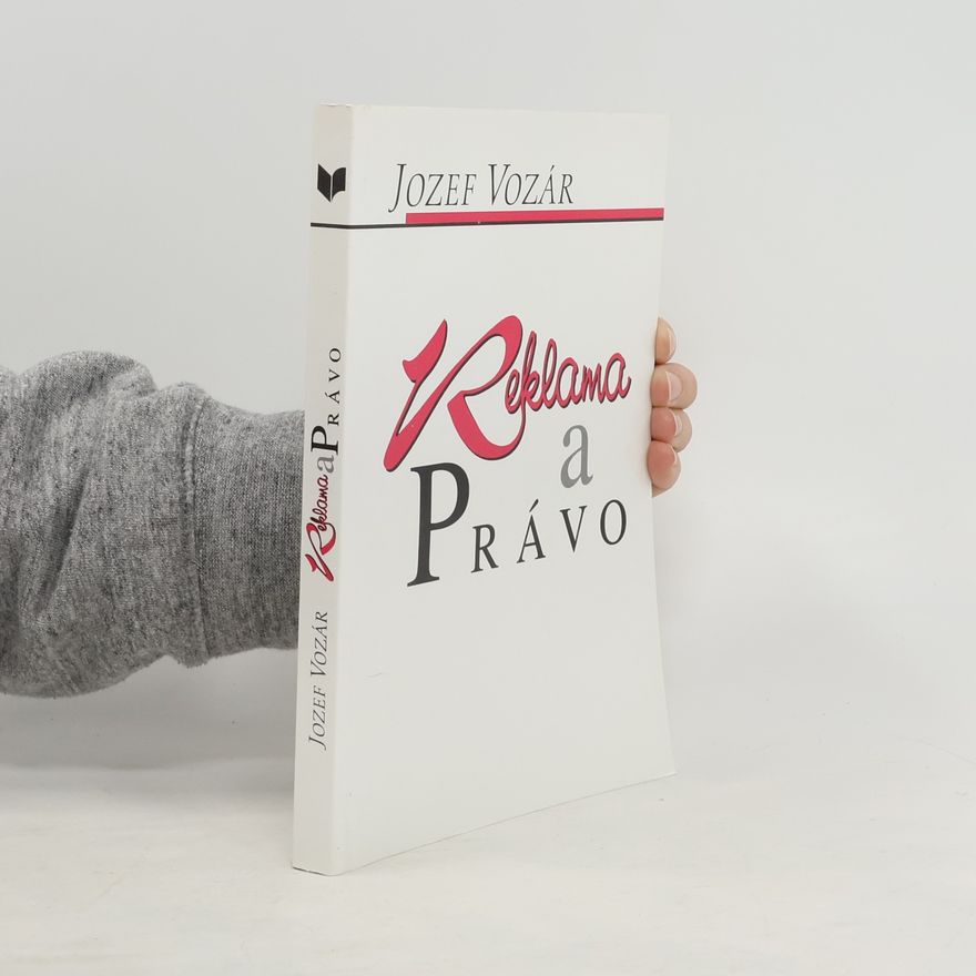 Jozef Vozár Reklama a právo
