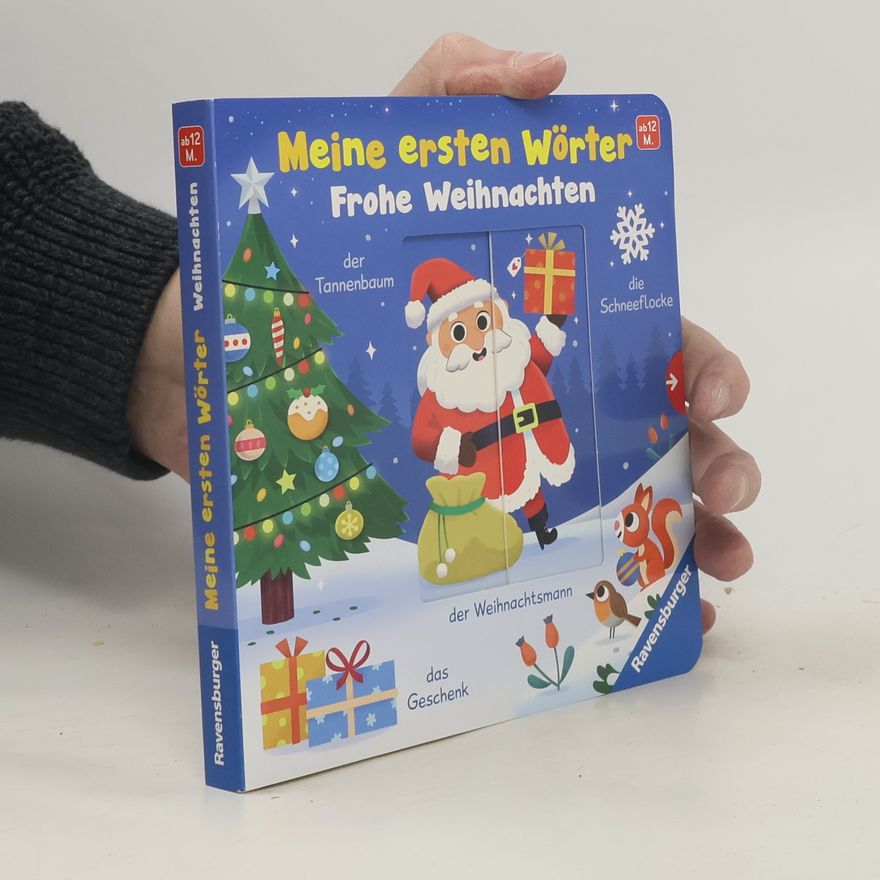 Mila Rulff Meine ersten Wörter: Frohe Weihnachten - Sprechen lernen mit großen Schiebern für Kinder ab 12 Monaten