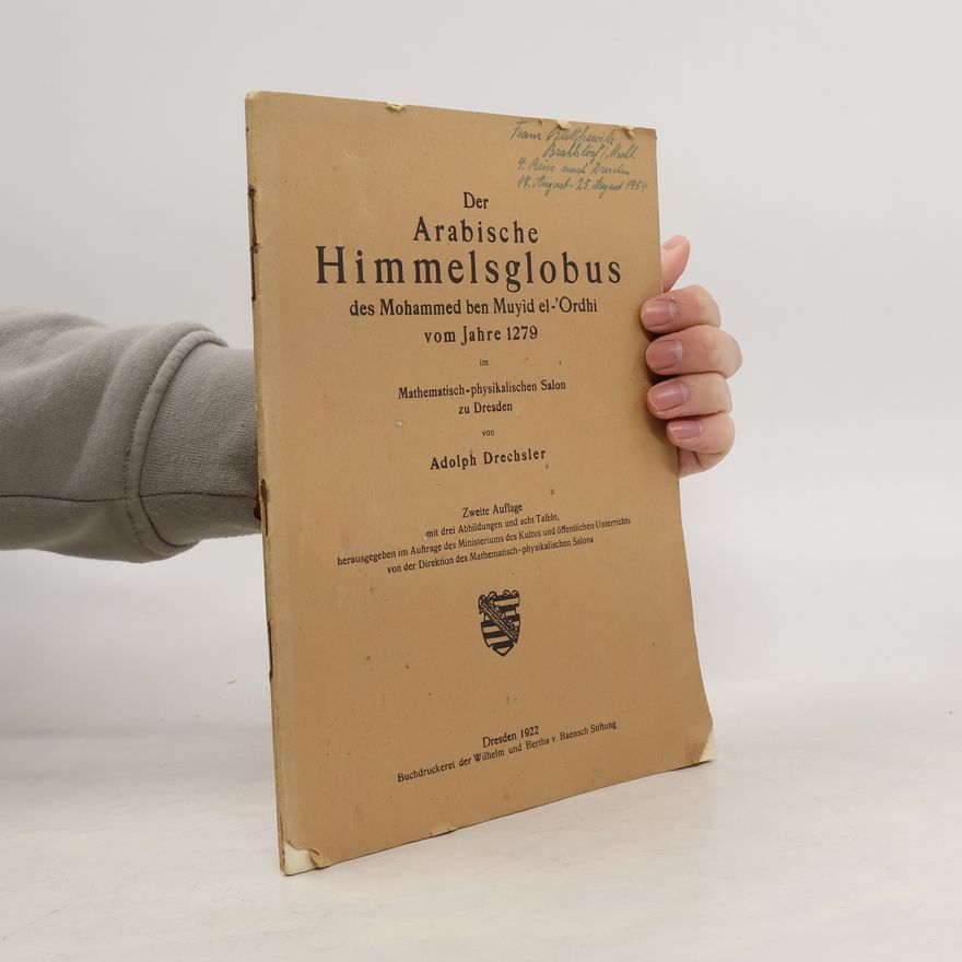 Adolph Drechsler Der Arabische Himmelsglobus