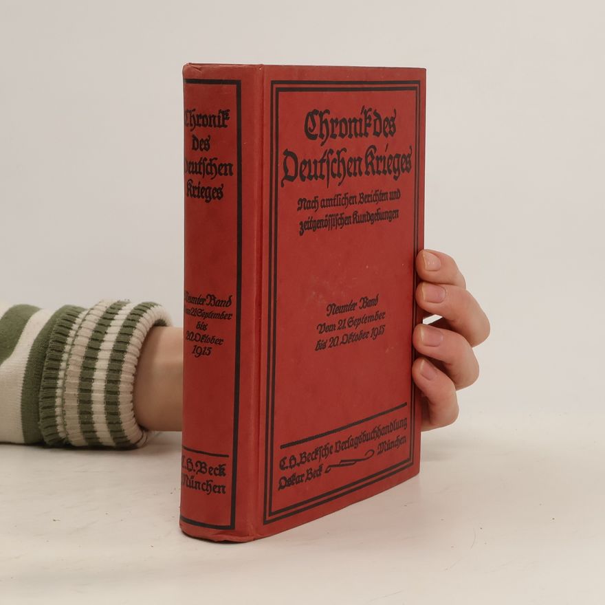 Collectif d'auteurs Chronik des Deutschen Krieges