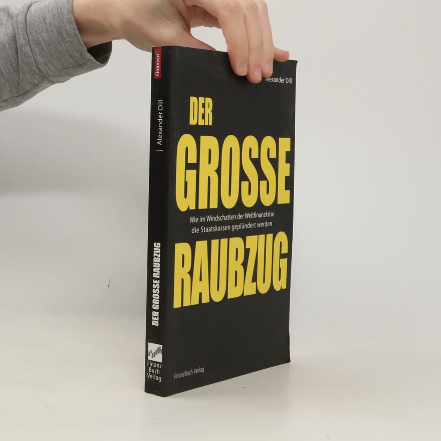 Alexander Dill Der große Raubzug. Wie im Windschatten der Weltfinanzkrise die Staatskassen geplündert werden