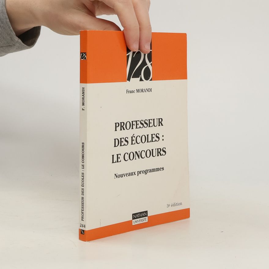Franc Morandi Professeur des écoles: le concours