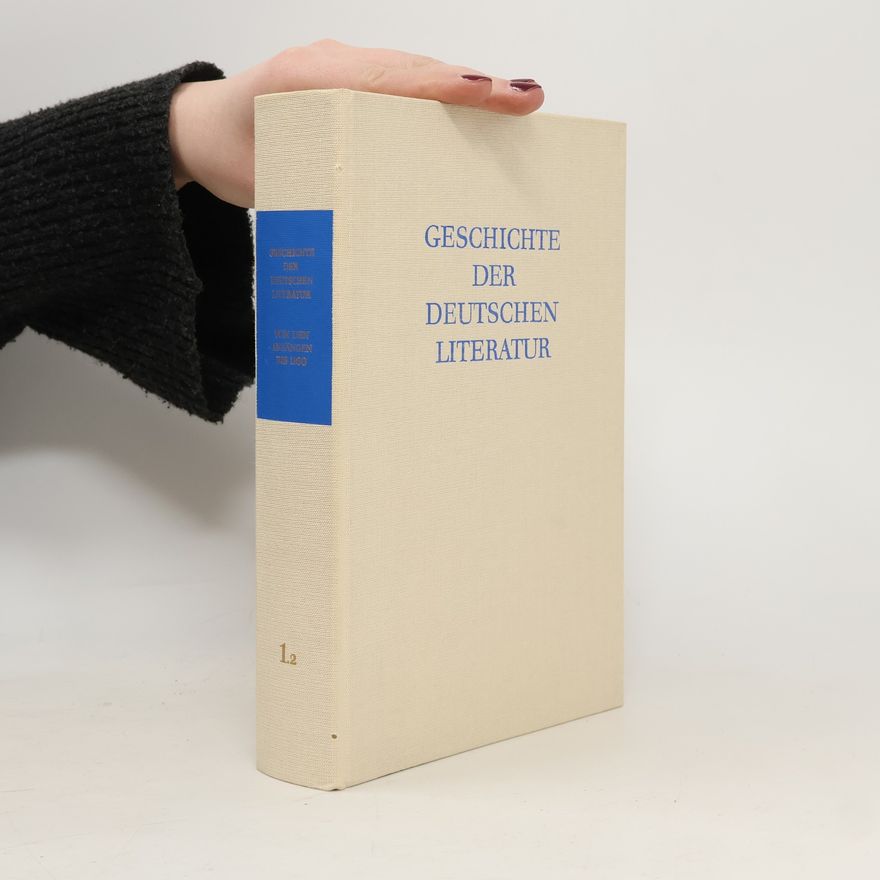 Ewald Erb Geschichte der deutschen Literatur von den Anfängen bis 1160