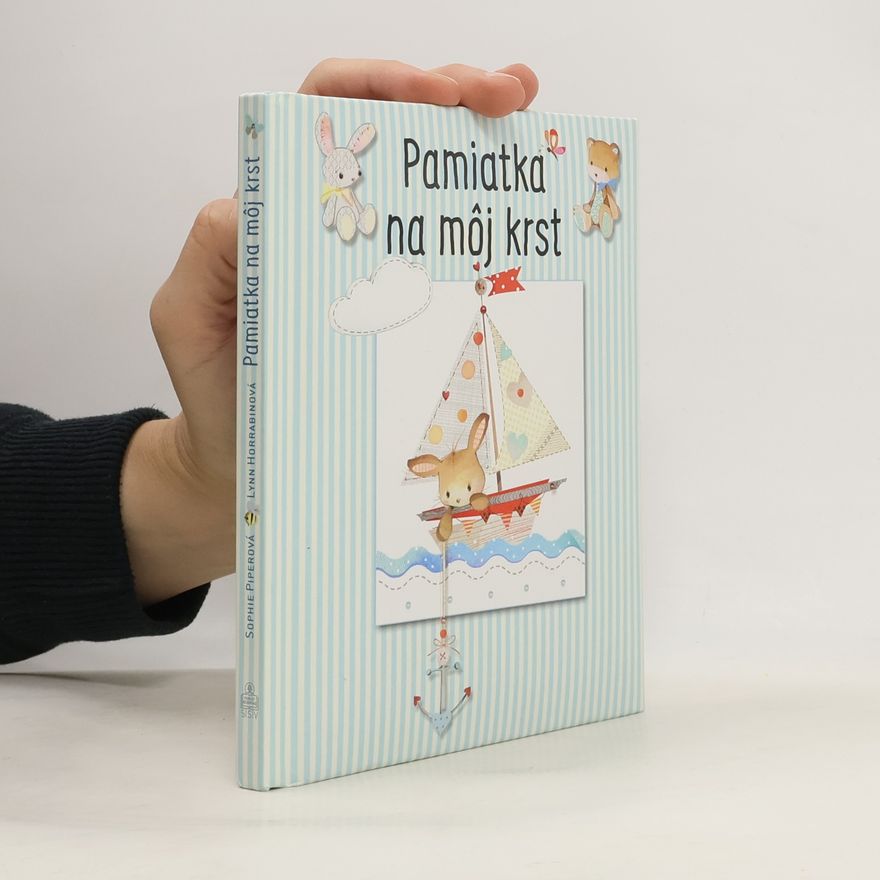 Sophie Piper Pamiatka na môj krst - modrá