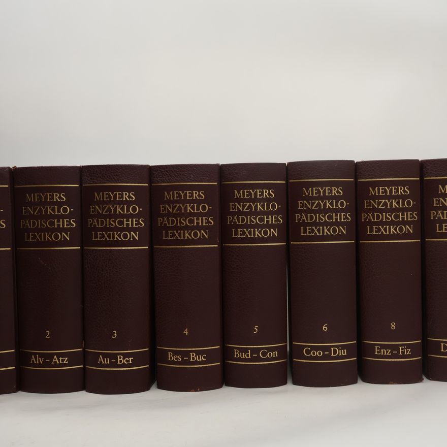 Autorenkollektiv Meyers Enzyklopädisches Lexikon : Bände 1-9