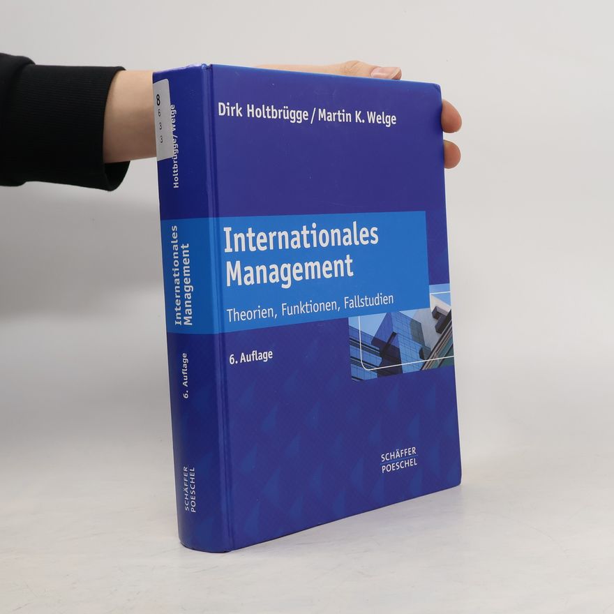 Dirk Holtbrügge Internationales Management
