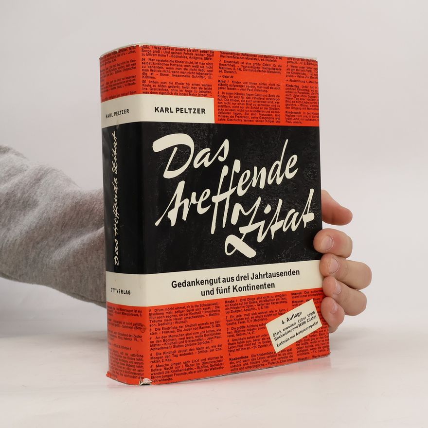 Karl Peltzer Das treffende Zitat