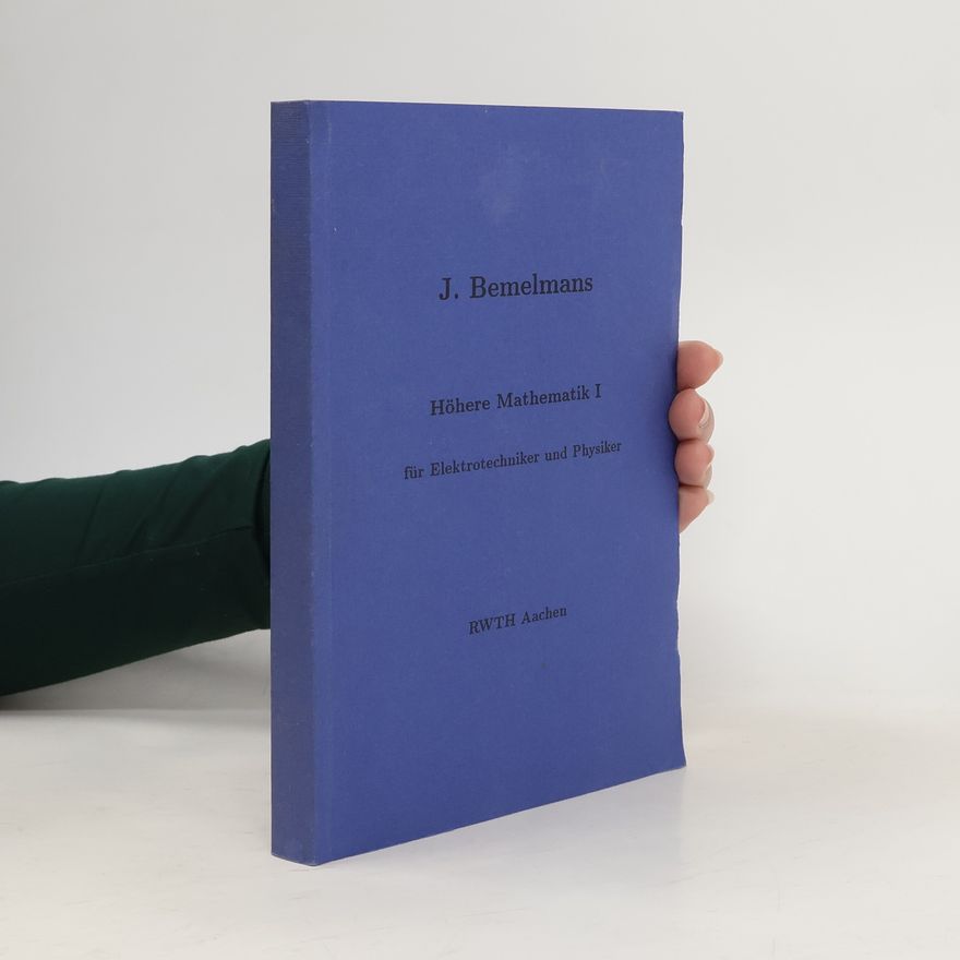 J. L. H. Bemelmans Höhere Mathematik I