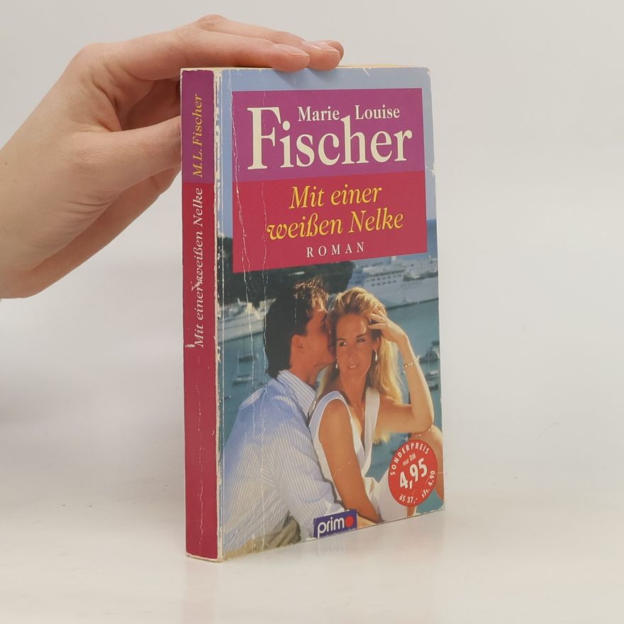 Marie Louise Fischer Mit einer weißen Nelke