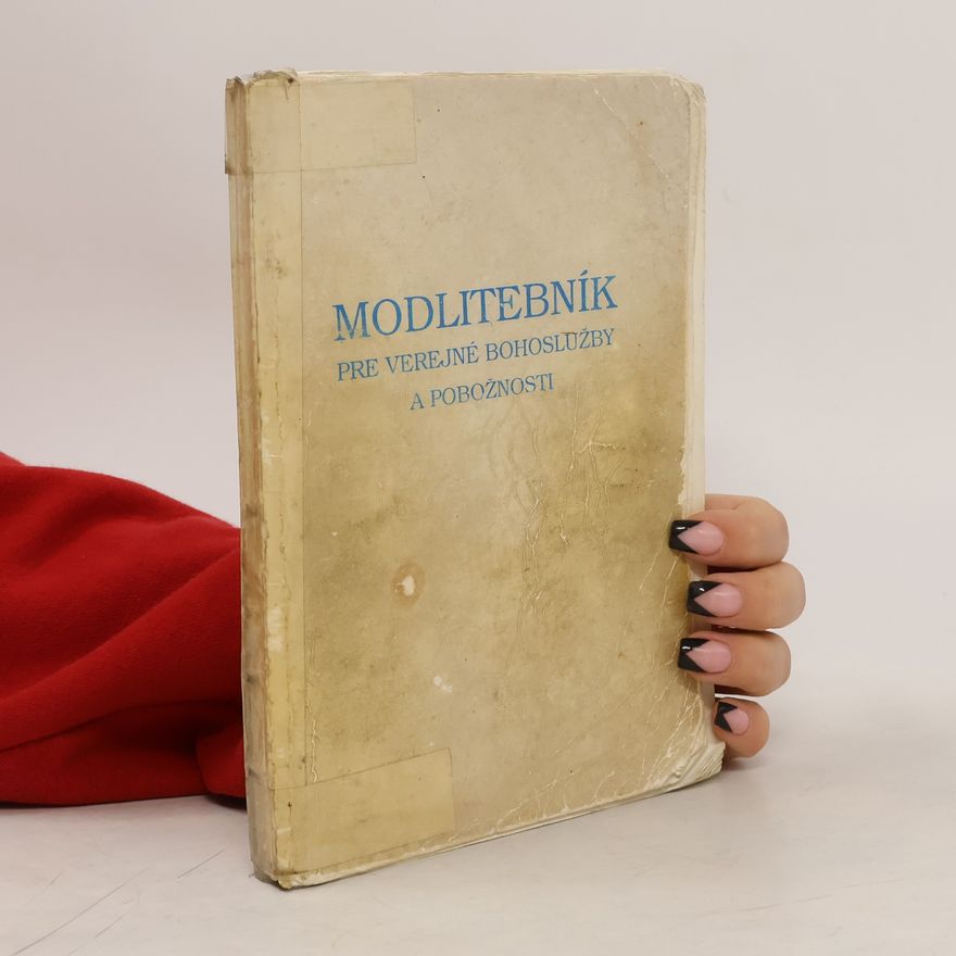 Autores varios Modlitebník pre verejné bohoslužby a pobožnosti