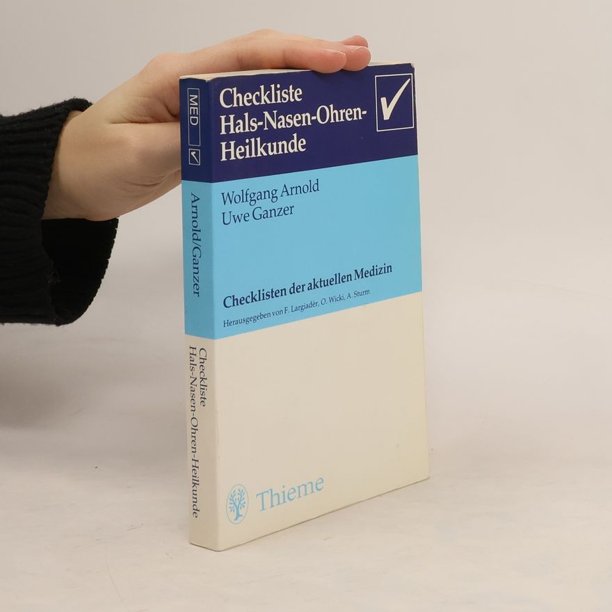 Wolfgang Arnold Checkliste Hals-Nasen-Ohren-Heilkunde