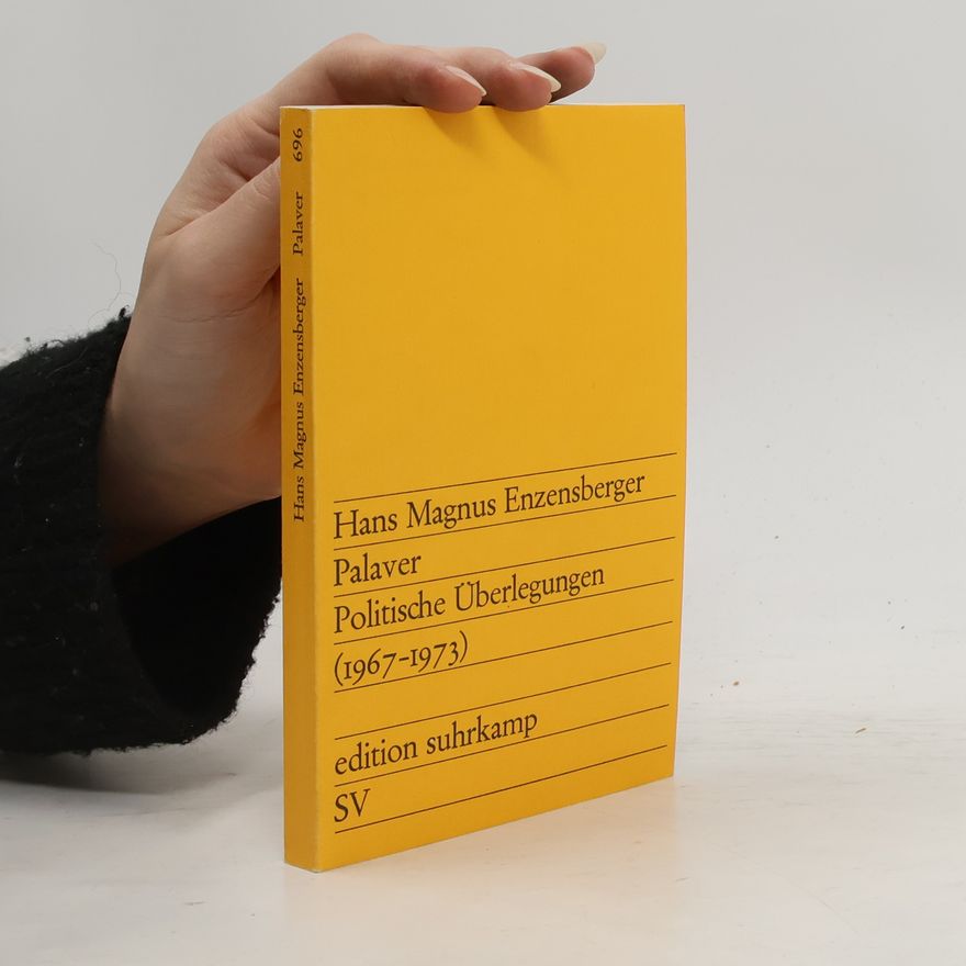 Hans Magnus Enzensberger Palaver