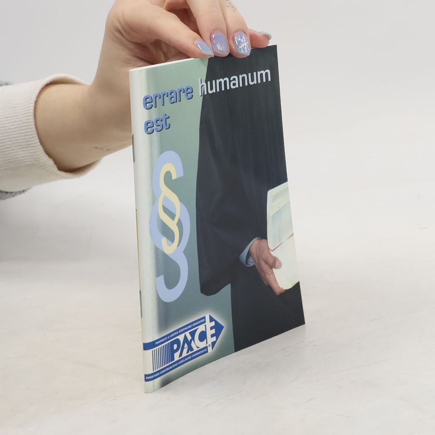 Collectif d'auteurs Errare humanum est
