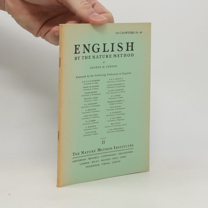 Arthur M. Jensen English by the Nature Method