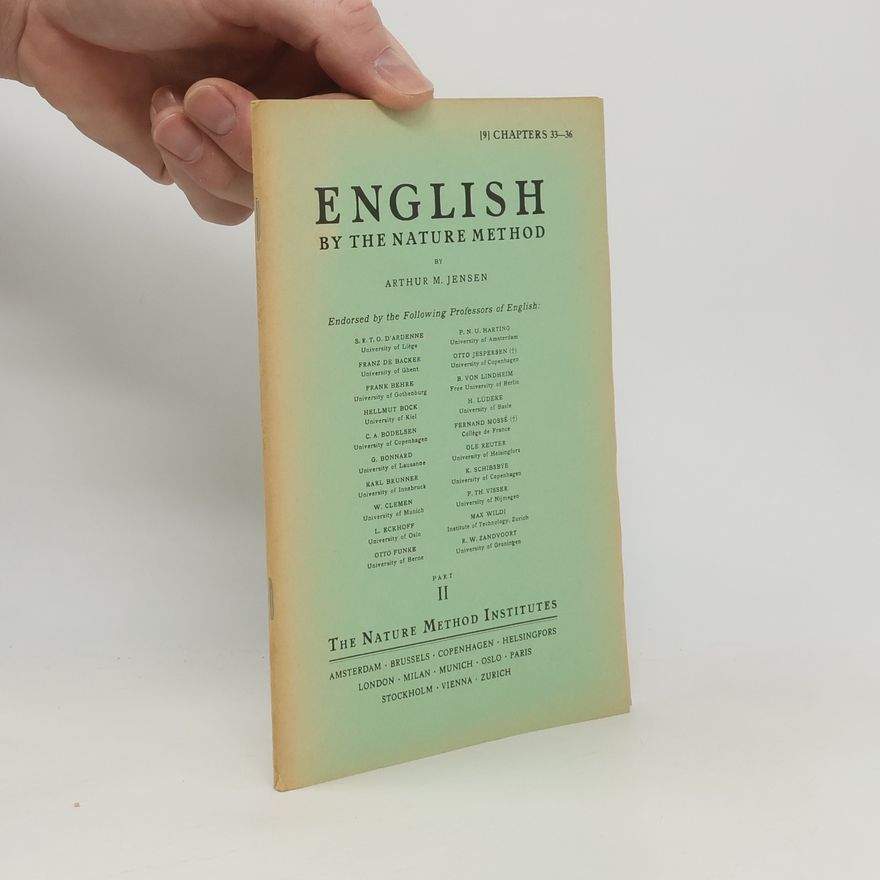Arthur M. Jensen English by the Nature Method
