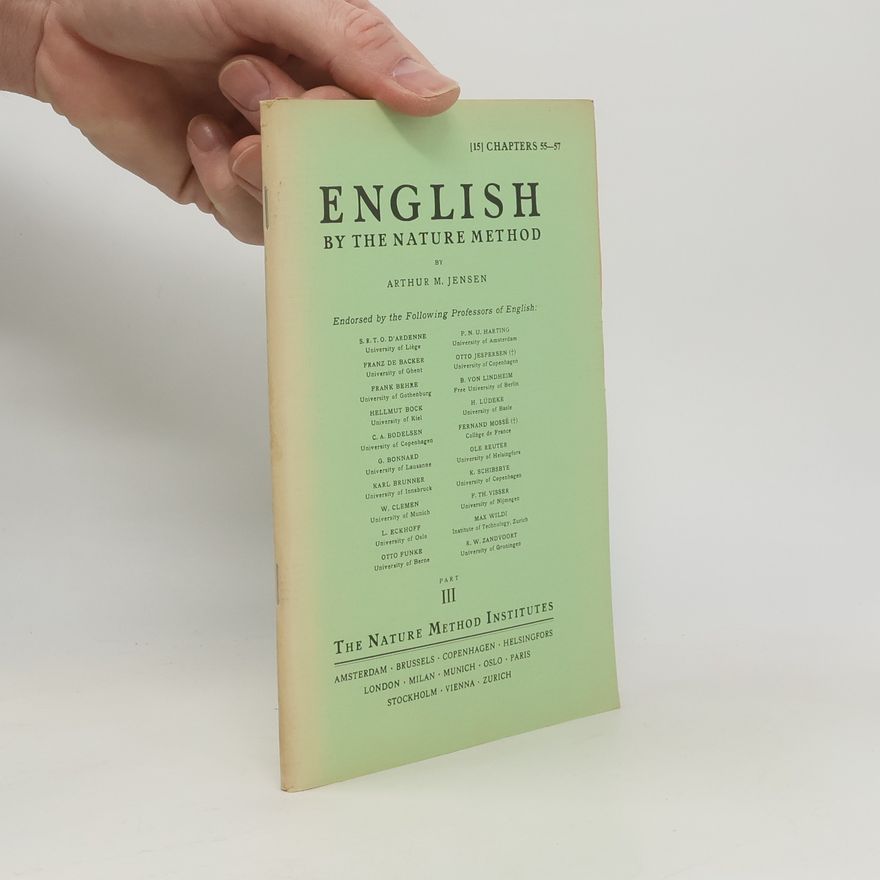 Arthur M. Jensen English by the Nature Method III