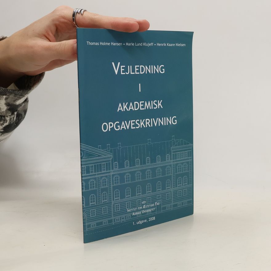 Various authors Vejledning i akademisk opgaveskrivning