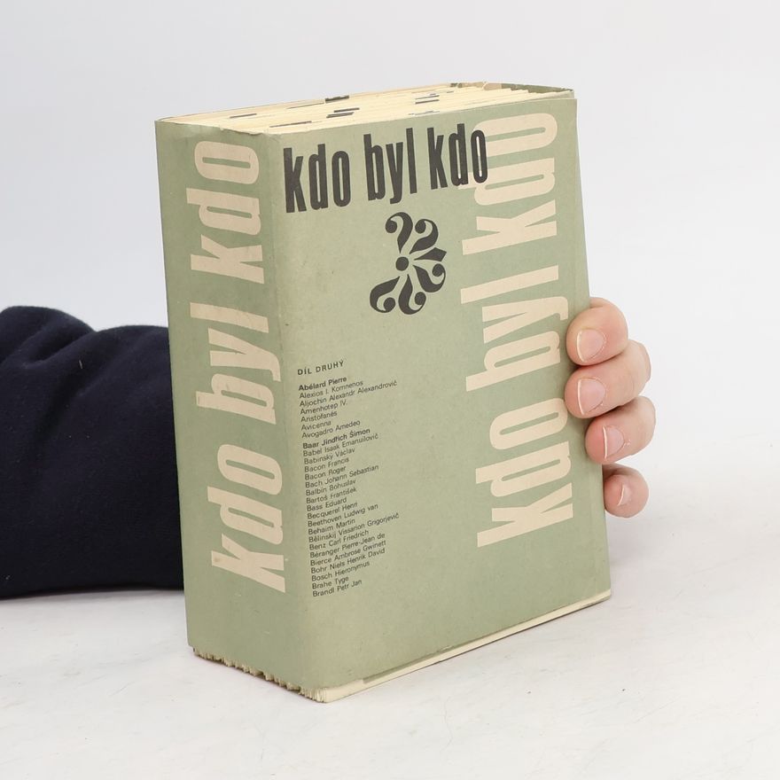 Autorenkollektiv Kdo byl kdo. Díl druhý