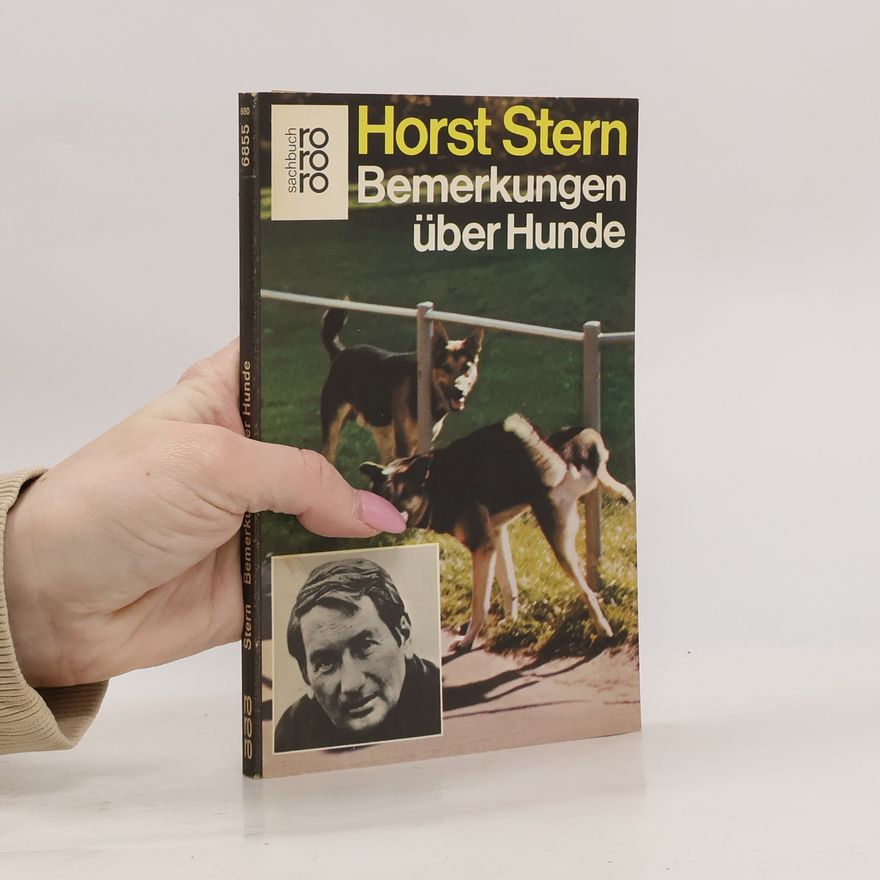 Horst Stern Bemerkungen über Hunde