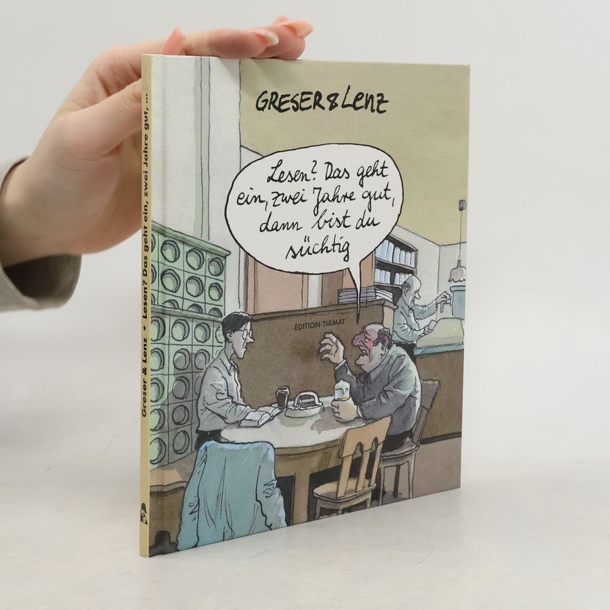 Heribert Lenz Lesen? Das geht ein, zwei Jahre gut, dann bist du süchtig
