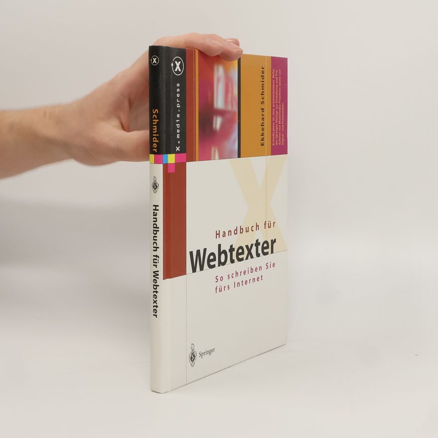 Ekkehard Schmider Handbuch für Webtexter