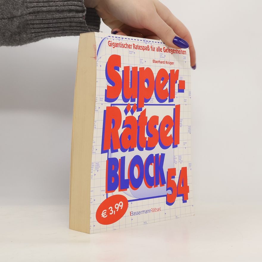 Hardy Krüger Superrätselblock 54