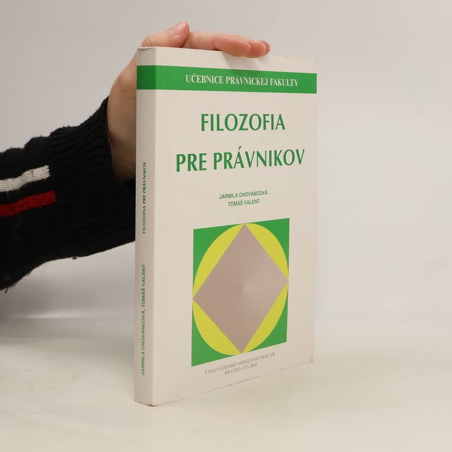 Tomáš Valent Filozofia pre právníkov