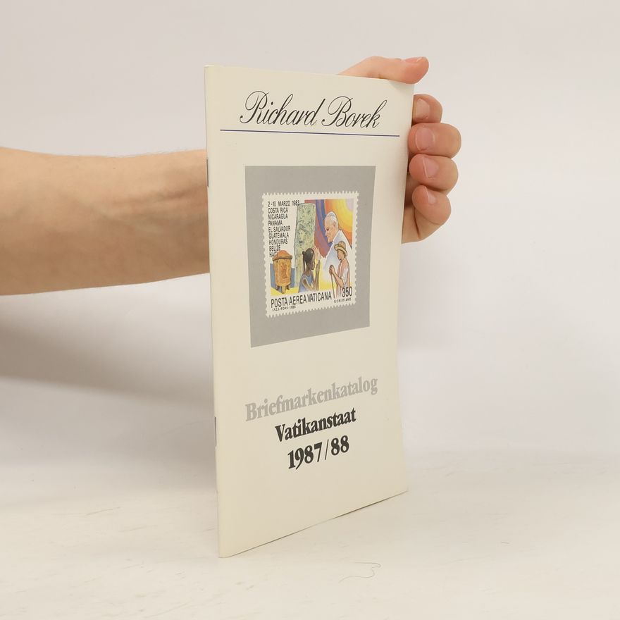 Richard Borek Briefmarkenkatalog Vatikanstaat 1987/88