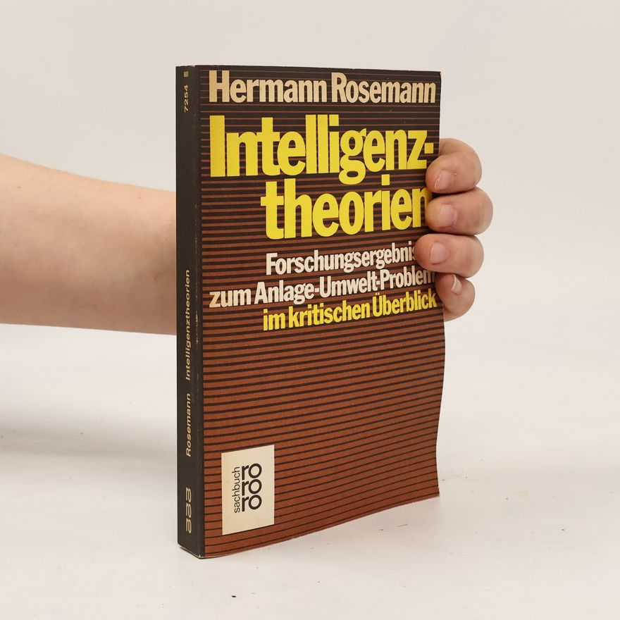 Hermann Rosemann Intelligenztheorien