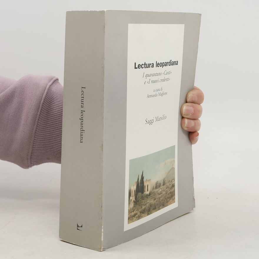Armando Maglione Lectura leopardiana