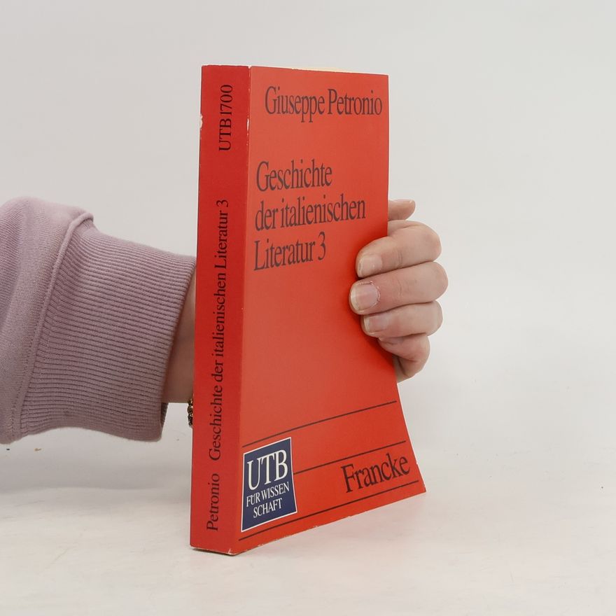 Giuseppe Petronio Geschichte der italienischen Literatur 3