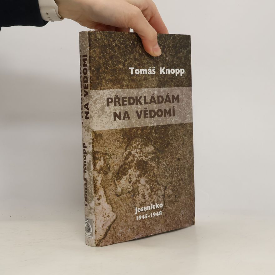 Tomáš Knopp Předkládám na vědomí