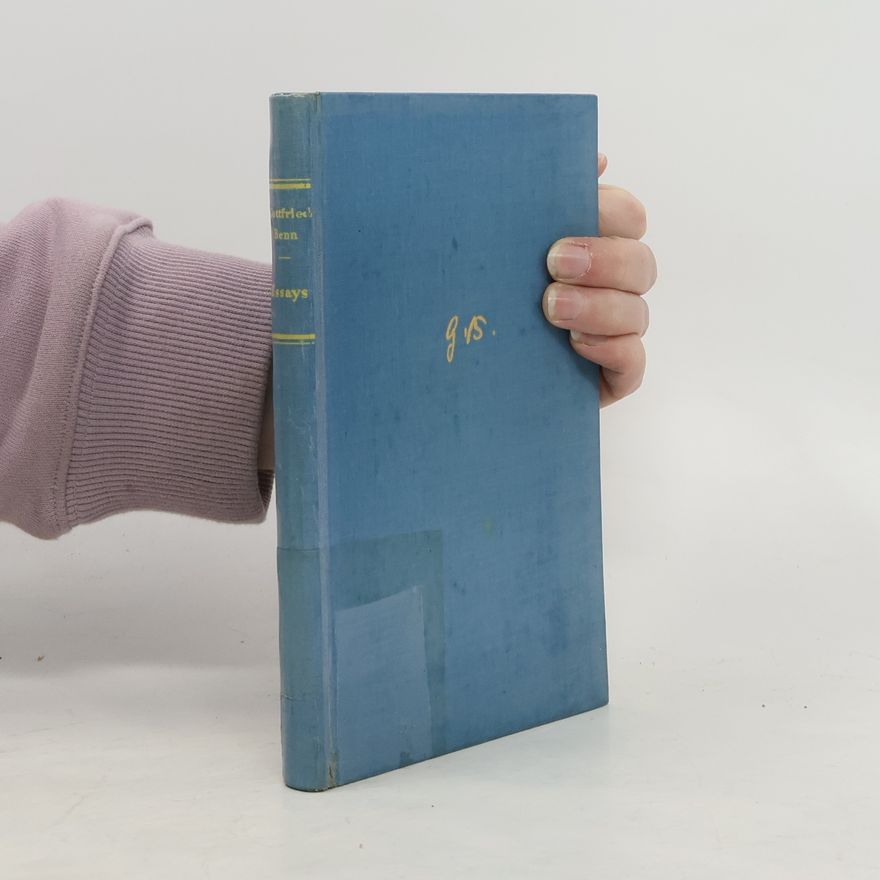 Gottfried Benn Essays
