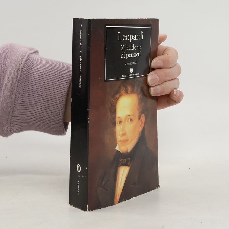 Giacomo Leopardi Zibaldone di pensieri