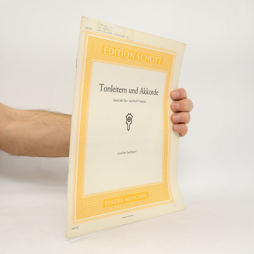 Lothar Lechner Tonleitern und Akkorde