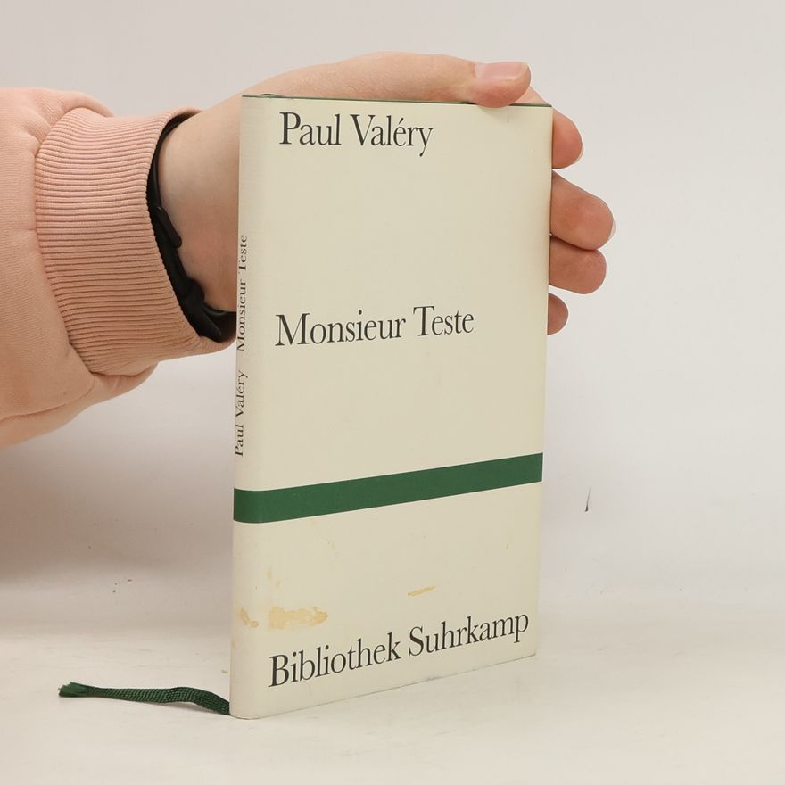 Paul Valéry Monsieur Teste