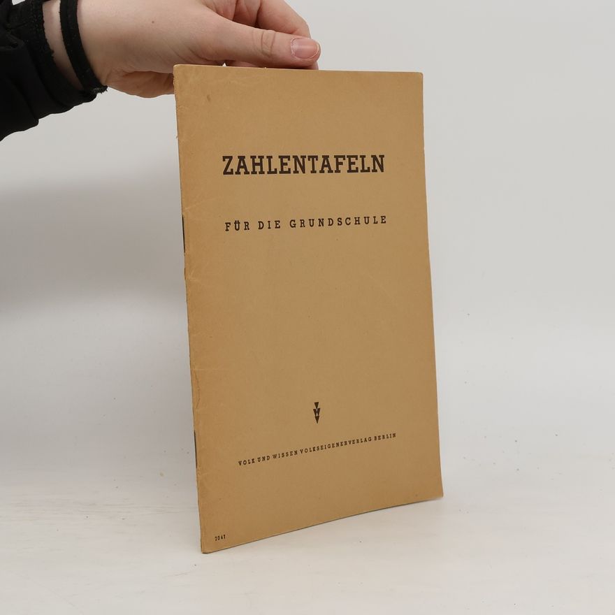 Kolektiv autorů Zahlentafeln für die Grundschule