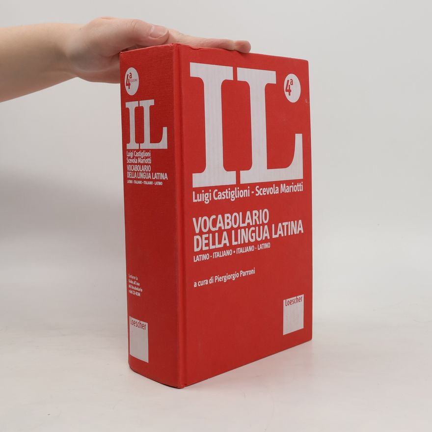 Scevola Mariotti Il vocabolario della lingua latina